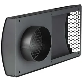 WOLF-Garten Wolf UniAir Design-Doppelgitter DN160 Anthrazit RAL 7016 für CWL