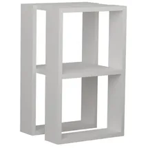 CaliCosy Nachtschrank Lonie 30 x 30 x 55 cm Weiß