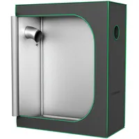 XMTECH Growzelt 120x60x150cm Gewächshaus, Indoor Growroom Growschrank Darkroom mit Beobachtungsfenster, Pflanzenzelt Gewächshaus Zuchtzelt