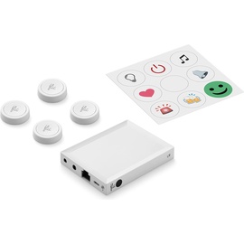 Shortcut Labs Flic 2 Wireless Smart Button weiß Starter Kit
