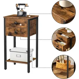 luxuskollektion Beistelltisch mit 2 Schubladen, und