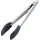 Master Class Küchenzange Metall mit Nylonkopf 28 cm Schwarz/Silber