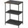 Yamazaki Küchenregal 60 x 90 x 46 cm Schwarz