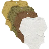 Pippi made with love Pippi Babywear Kinder Langarmbody in Multicolor - Gr.: 80