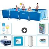 Rechteckiger Frame Pool - 450x220x84 Cm - 7-teilig  S152