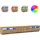vidaXL TV-Schrank mit LED-Leuchten Artisan-Eiche 260x35x40 cm