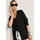 Madeleine Langarmshirt MADELEINE "Shirtjacke Offene, leichte Jacke in weiter Form", Damen, Gr. 38, schwarz, Obermaterial: 95% Viskose CV. 5% Elasthan EL., Modern, schmal, Shirts Langarmshirt, Funkelnde Steine