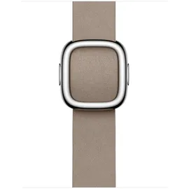Apple Feingewebe Armband mit moderner Schließe Large für Apple Watch 41mm Mandel (MUHG3ZM/A)
