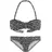 VENICE BEACH Bandeau-Bikini schwarz/weiß 170/176
