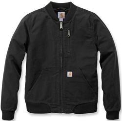 Carhartt Crawford Damen Bomber Jacke, schwarz, Größe S