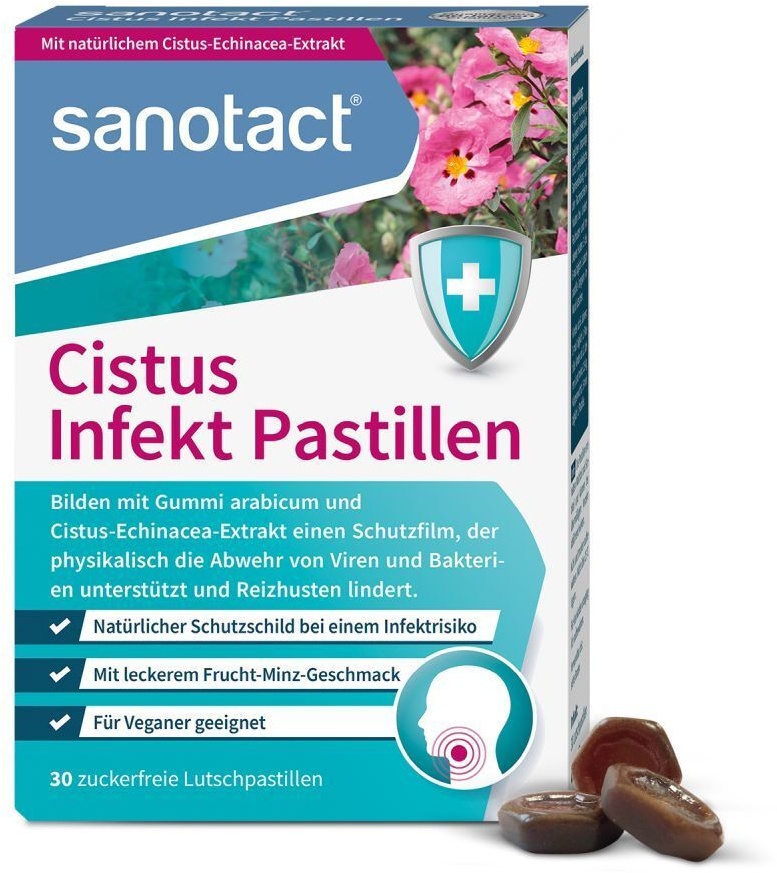 sanotact® Cistus Infekt Pastillen 30 St