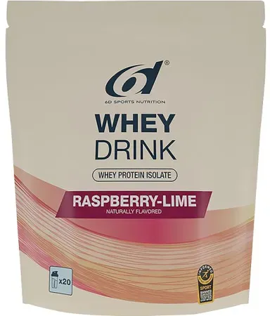6d Whey Drink Raspberry-Lime Pulver 480g