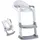 Relaxdays Kinder-Toilettensitz mit Leiter