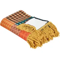 Beliani Picknickdecke BUILI 150 x 200 cm Bunt