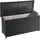 Mendler Poly-Rattan Kissenbox HWC-D88, Gartentruhe Auflagenbox Truhe ~ Premium schwarz, 63x135x52cm 320l