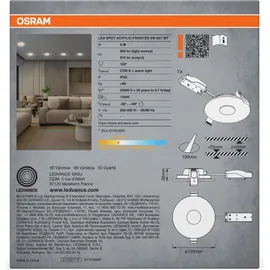 Osram LED-Spot 4058075854093 6 W GU10 warmweiß