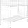habitat garten Etagenbett Adam 90 x 190 cm Metall weiß