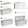 AluBox R312 Transportkiste 312 L grau
