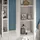 Home Affaire Malmö Hängeschrank 30 x 77 x 23 cm Weiß hochglänzend Metall/MDF