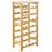[en.casa] Weinregal 94 x 47 x 29 cm Natur