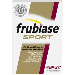 FRUBIASE SPORT Waldfrucht Brausetabletten 20 St