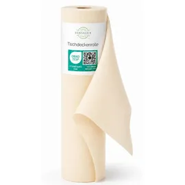 Sensalux Vlies-Tischdeckenrolle 1,5 m x 25 m Creme