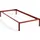 HAY Connect Bettgestell 90 x 200 cm maroon red