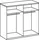 WIMEX Kleiderschrank »New York«, weiß