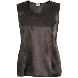 Tanktop "HERMANN LANGE Collection Top Helen", Damen, Gr. 44, schwarz, 100% Polyester, HERMANN LANGE COLLECTION, Tops