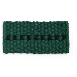 HAY - Coco Dot Türmatte Dunkelheit Grün/Schwarz