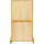 vidaXL Garten-Paravent 79,5 x 150 cm Braun Massivholz