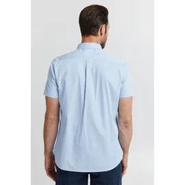 FQ1924 Kurzarmhemd Blau L
