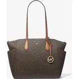 MK Shopper Marilyn Medium Mit Logo - Braun - Michael Kors - ONE SIZE
