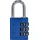 ABUS Zahlen-Vorhangschloss 144/30 Lock-Tag Aluminium, blau