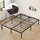 VASAGLE Bett, Metallbett, Bettrahmen, Unterbettaufbewahrung, modern, Gästebett, einfacher Aufbau