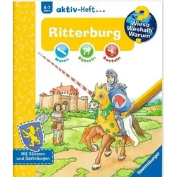 RAVENSBURGER 978-3-473-32692-1 Wieso? Weshalb? Warum? aktiv-Heft Ritterburg