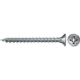 Fischer Spanplattenschraube PowerFast II CZF BC PZ1 3x20, 1000er-Pack (670029)