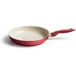 Kelomat Brat Pfanne CeraMic Color Ø28 cm dunkelrot Spezialbeschichtung