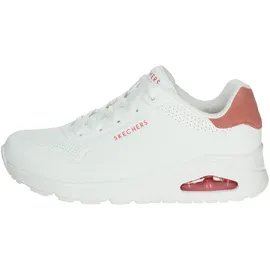SKECHERS Uno - Stand On Air Weiß / Korall 41