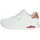 SKECHERS Uno - Stand On Air Weiß / Korall 41