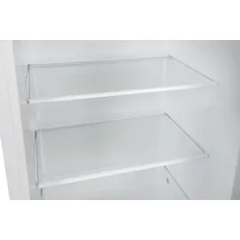 Exquisit KS320-V-H-040D Kühlschrank (242 l, 1426 mm hoch, Inoxlook)