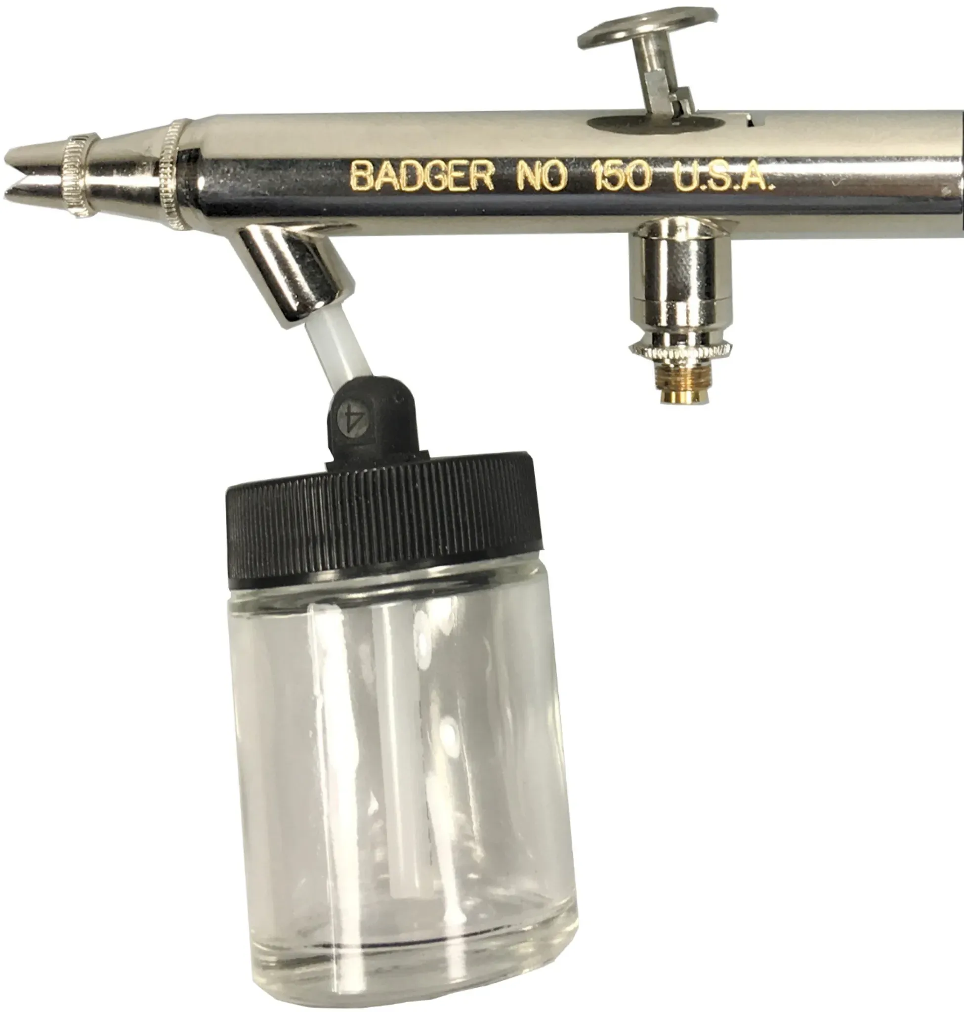 Airbrushpistole, Badger  Airbrush 150 | Saugsystem Airbrush mit Zubehör, Badger