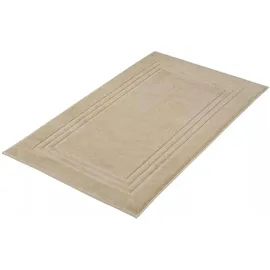 KLEINE WOLKE Frottiervorleger Lodge Sandbeige 80 x 50 cm