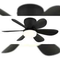 GLOBO Deckenventilator Delores 51 cm schwarz
