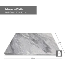Mambocat Schneidebrett 30x40cm Marmor