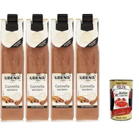 UBENA Zimt, 4x28g, gemahlener Zimt für Kuchen, Soßen und Getränke+Polpa