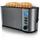 Arendo Langschlitz-Toaster grau