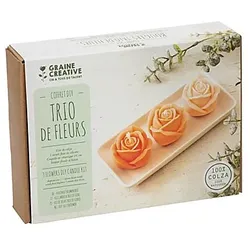 Kerzen-Bastel-Set "Rosen"