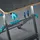 WOLFCRAFT Spanntisch Holz 65 x 72 cm grau stufenlos höhenverstellbar