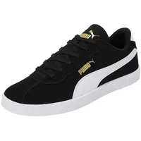 Puma Club II Sneaker, Black White Gold, 44